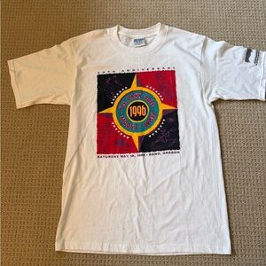 Vintage Pole Pedal Paddle Bend Oregon Shirt Men’s M 90s 1996